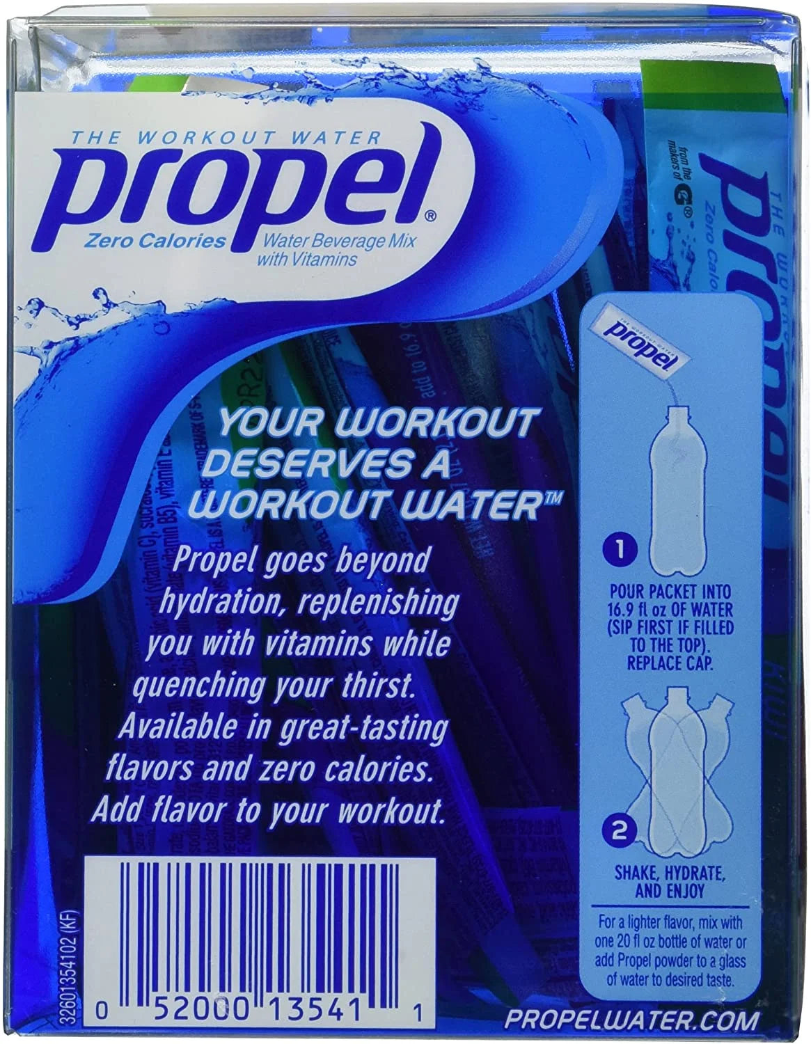 Zero Calorie Nutrient Enhanced Water Beverage Mix (36 packets) N77696
