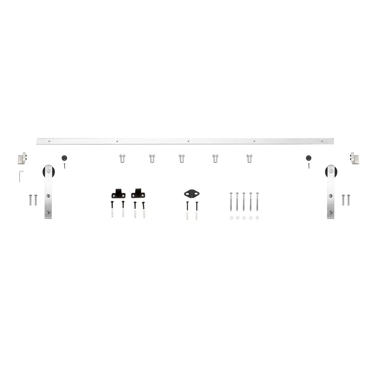 78-3/4x22 Straight Strap Barn Door Hardware Kit V984467