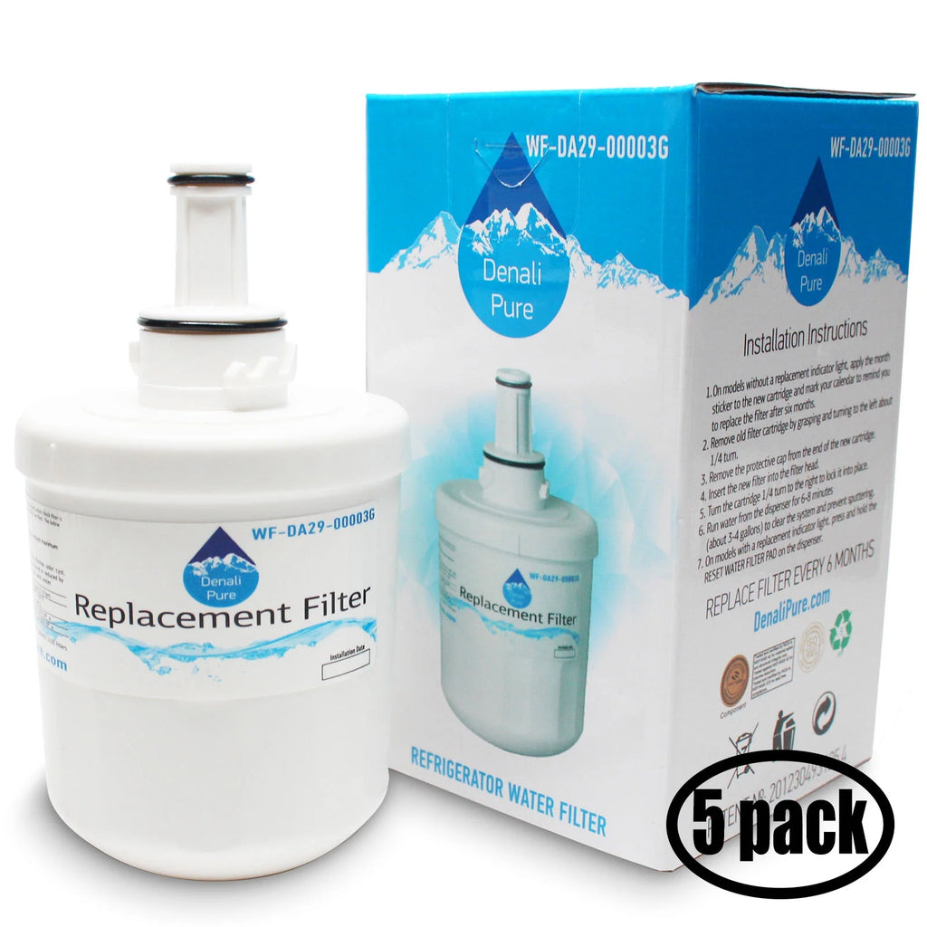 5-Pack Refrigerator Water Filter Cartridge C45294