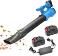 Cordless Leaf Blower with 4.0Ah Battery & Charger, 2 Section Tubes, 6-Speed Dial, Pack of 2 R68139
