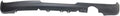 Textured Plastic Rear Lower Valance for Mini Cooper Convertible Coupe Hatchback W3862
