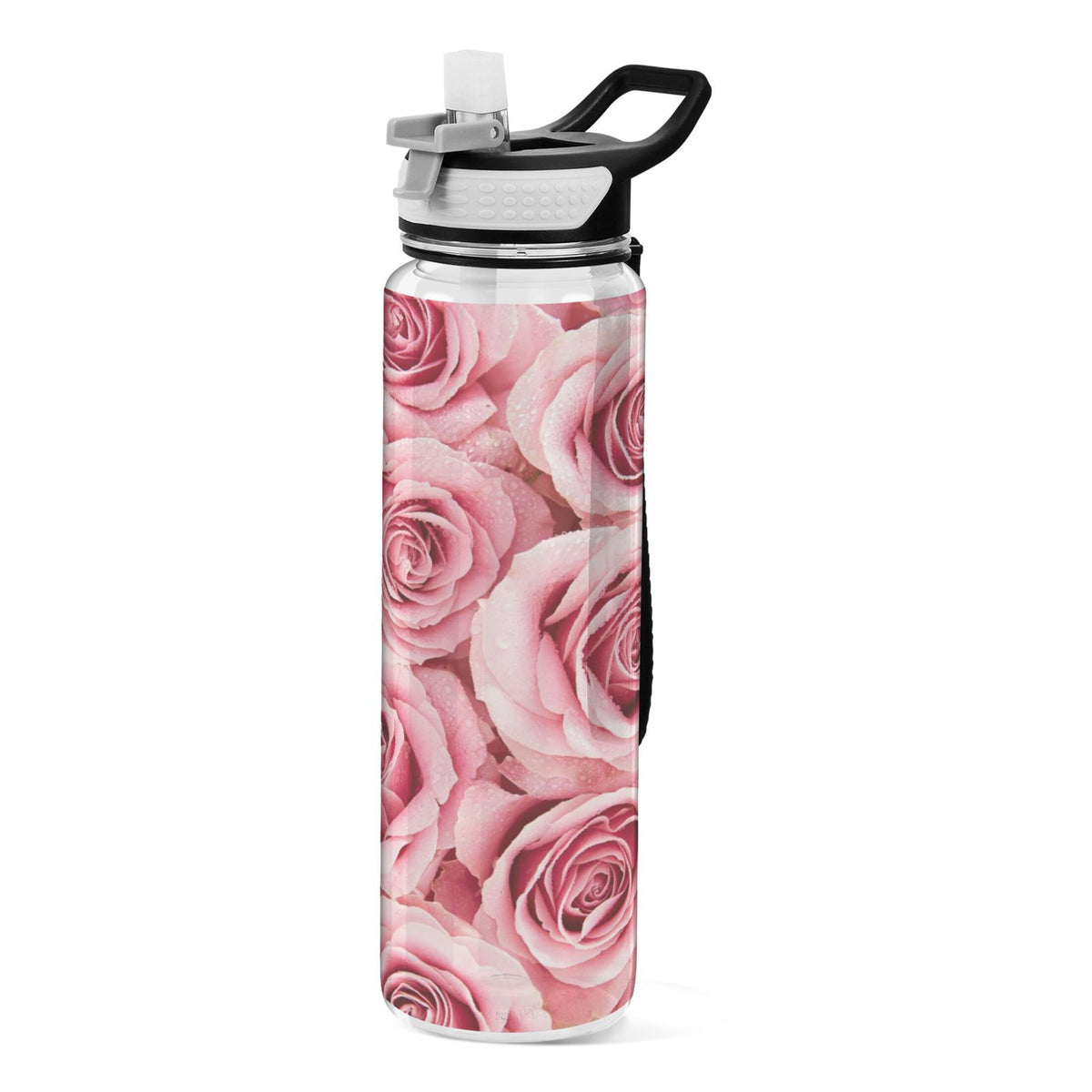 Pink Roses Flowers 32oz Tritan Leakproof Sports Bottle Y7782