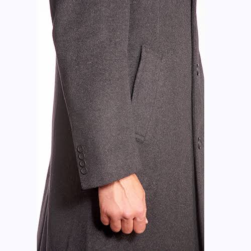 Wool-Blend Top Coat Q4429
