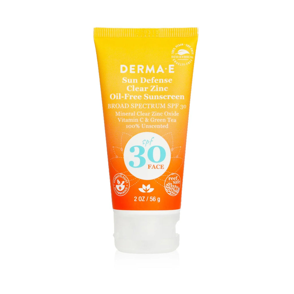 Clear Zinc Oil Free Sunscreen SPF 30 Face 56g/2oz S1059