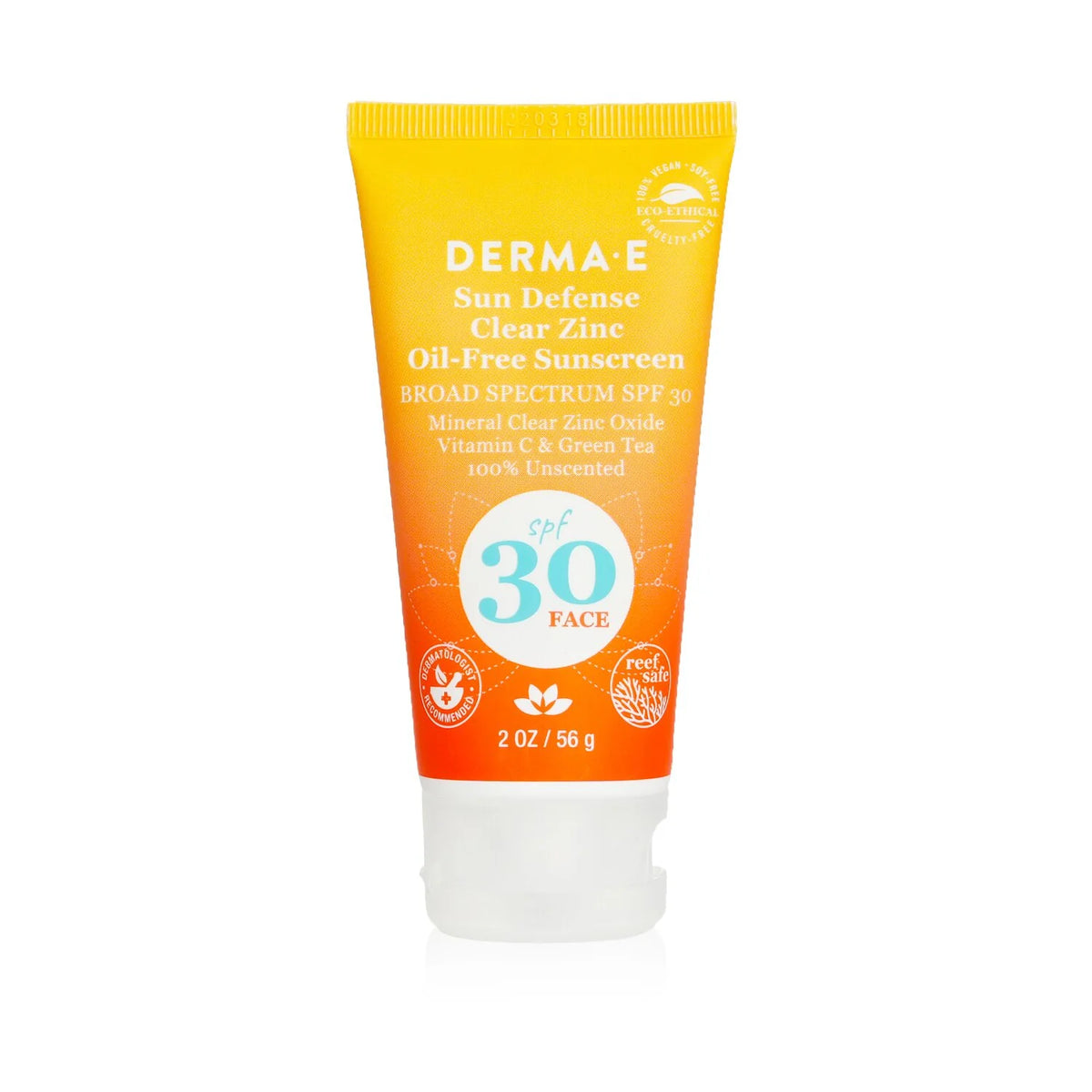Clear Zinc Oil Free Sunscreen SPF 30 Face 56g/2oz S1059