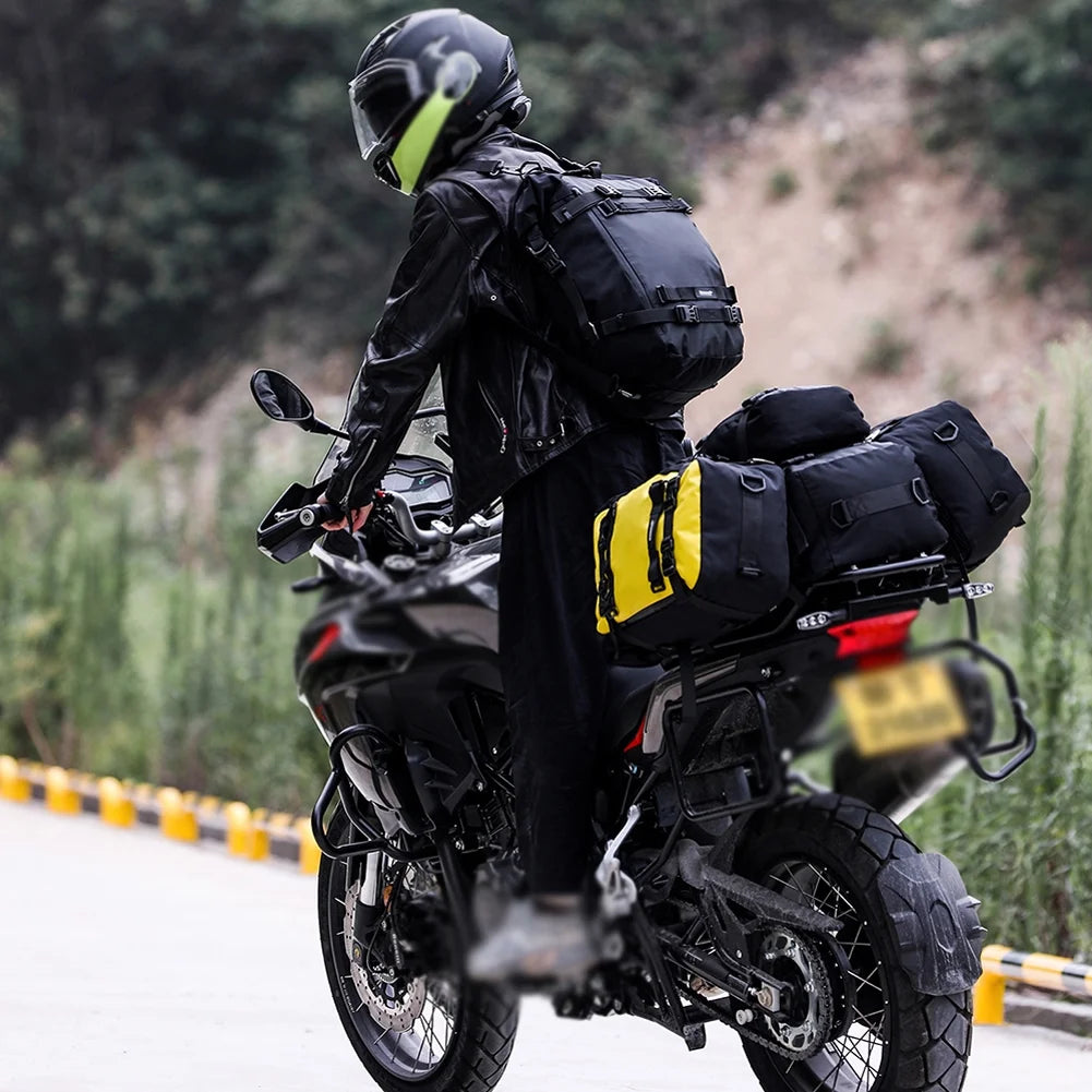 Waterproof Motorcycle Saddle Rack Trunk Luggage Bag X439901