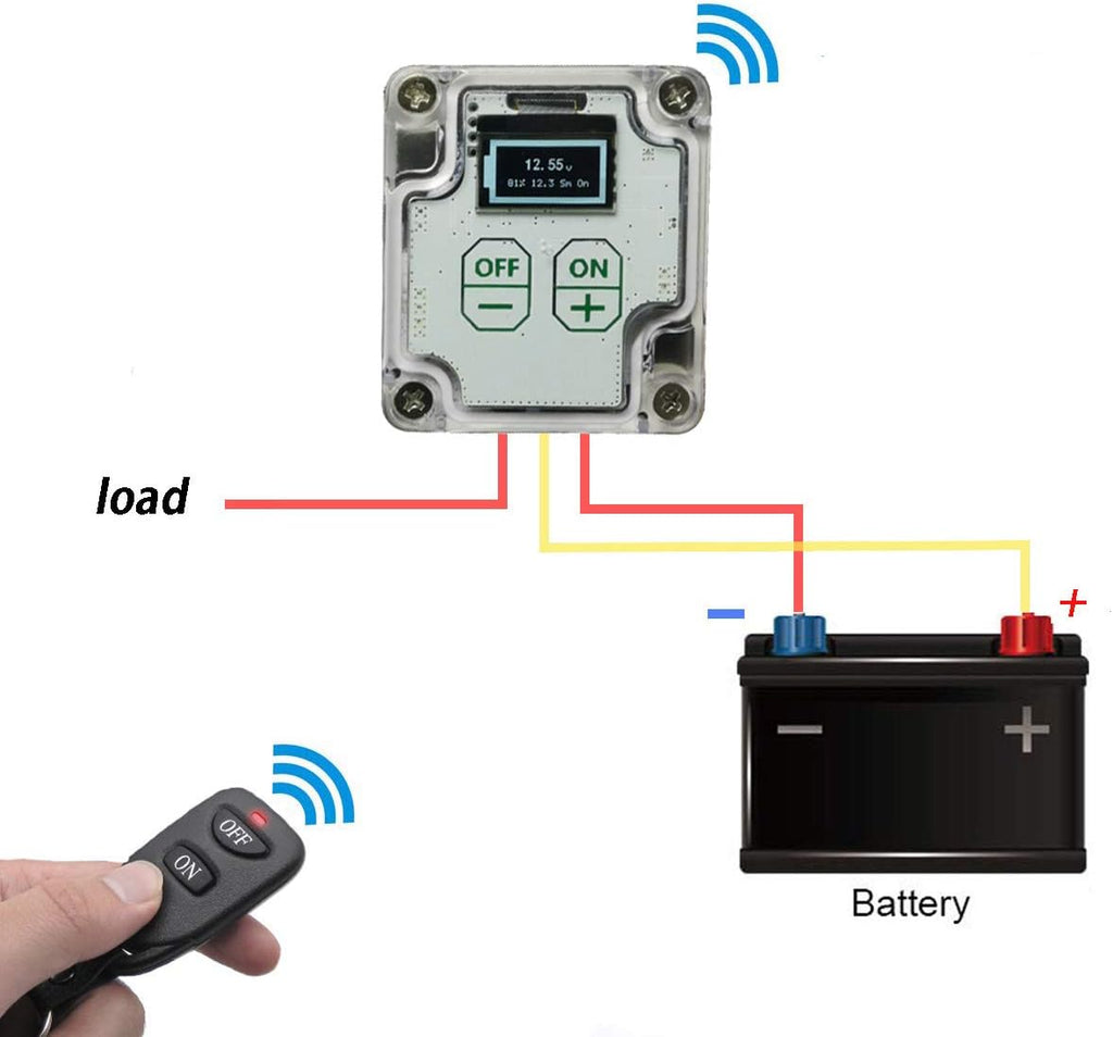Pack of 2 Remote Battery Disconnect Switch B78314