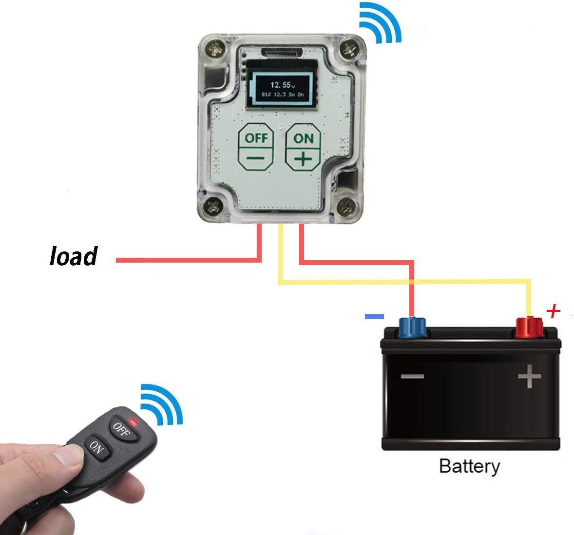 Pack of 2 Remote Battery Disconnect Switch B78314