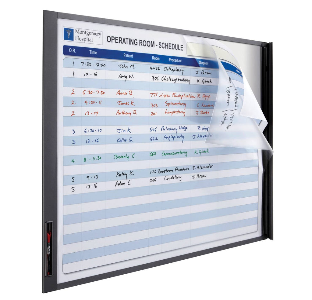 Graphite/White Whiteboard O71416