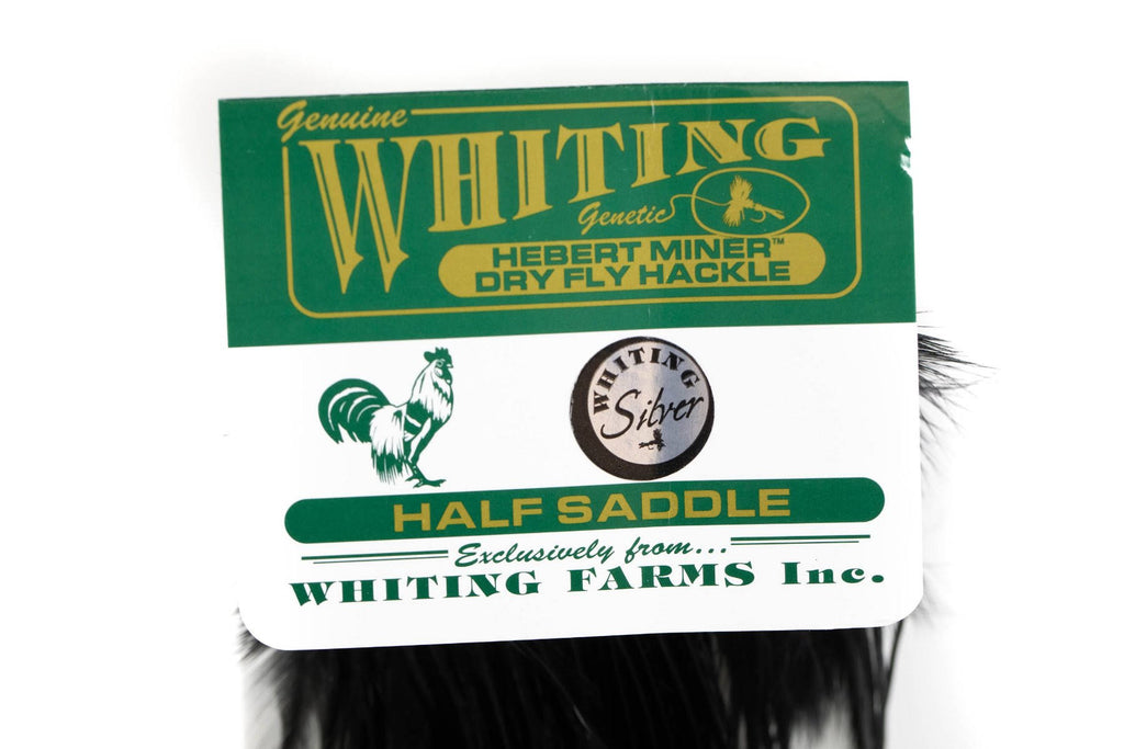 Hackle 1/2 Saddle - Dark Gray Dun B57457