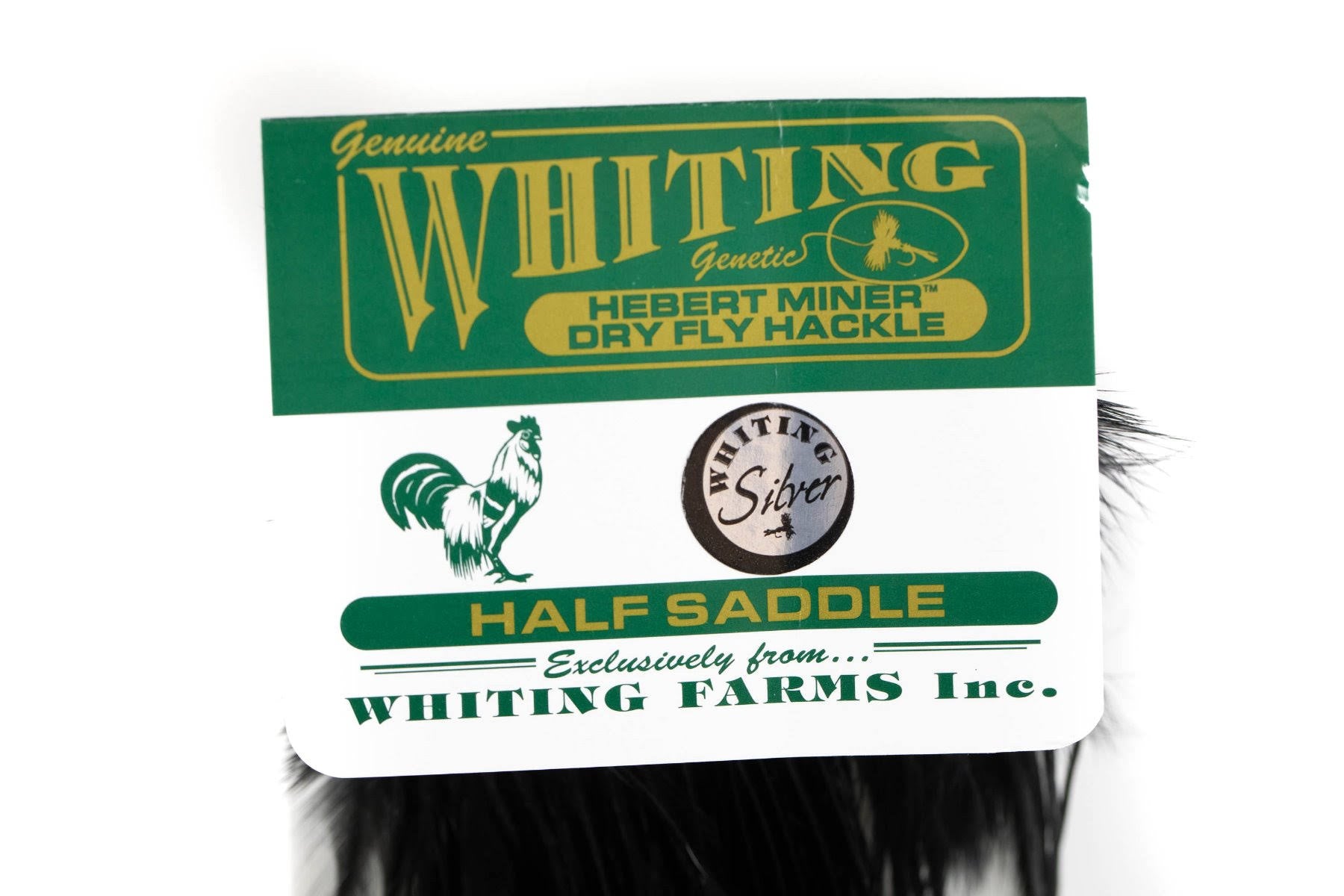 Hackle 1/2 Saddle - Dark Gray Dun B57457