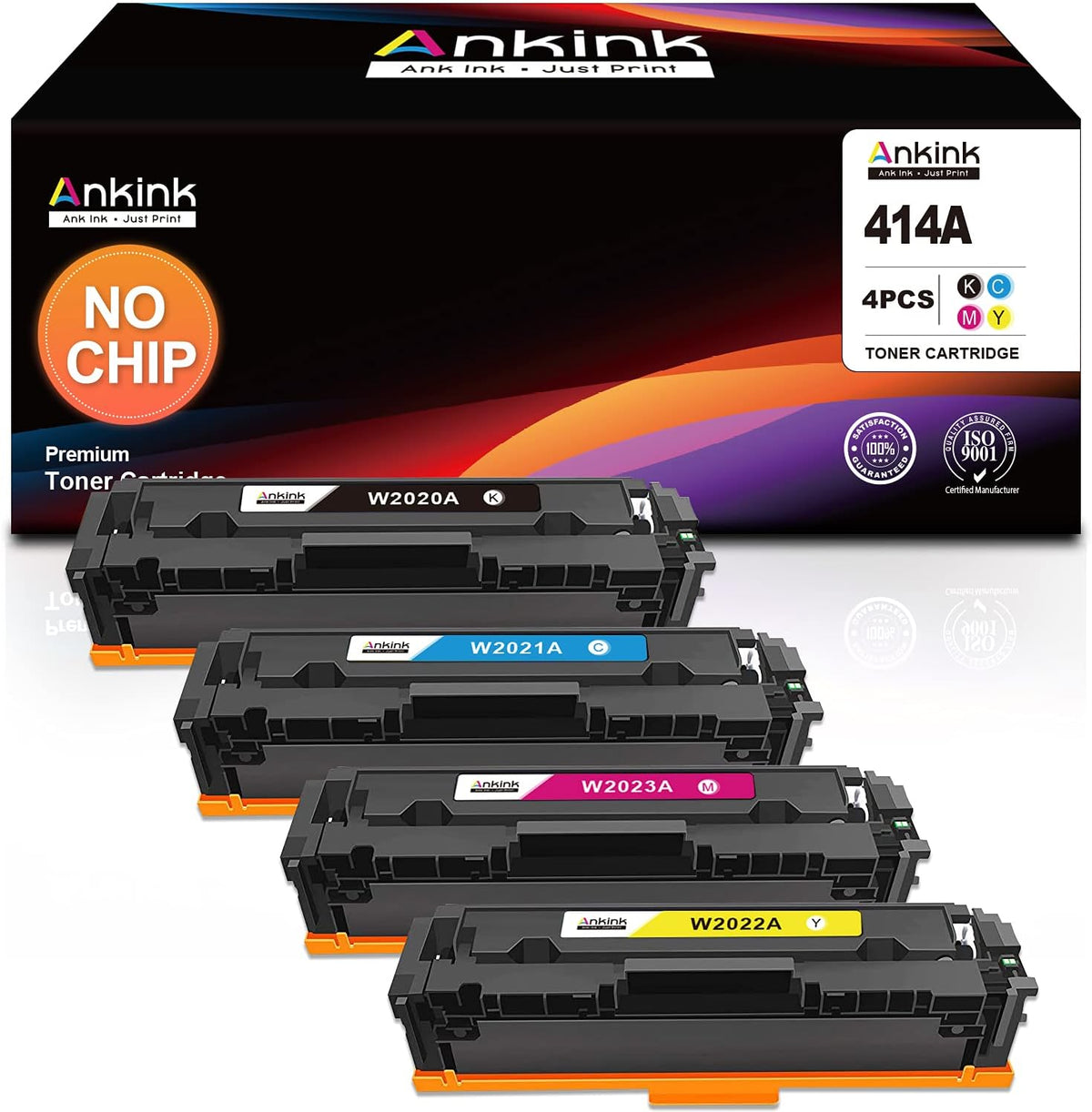 Black Cyan Magenta Yellow Toner Cartridge Z164350