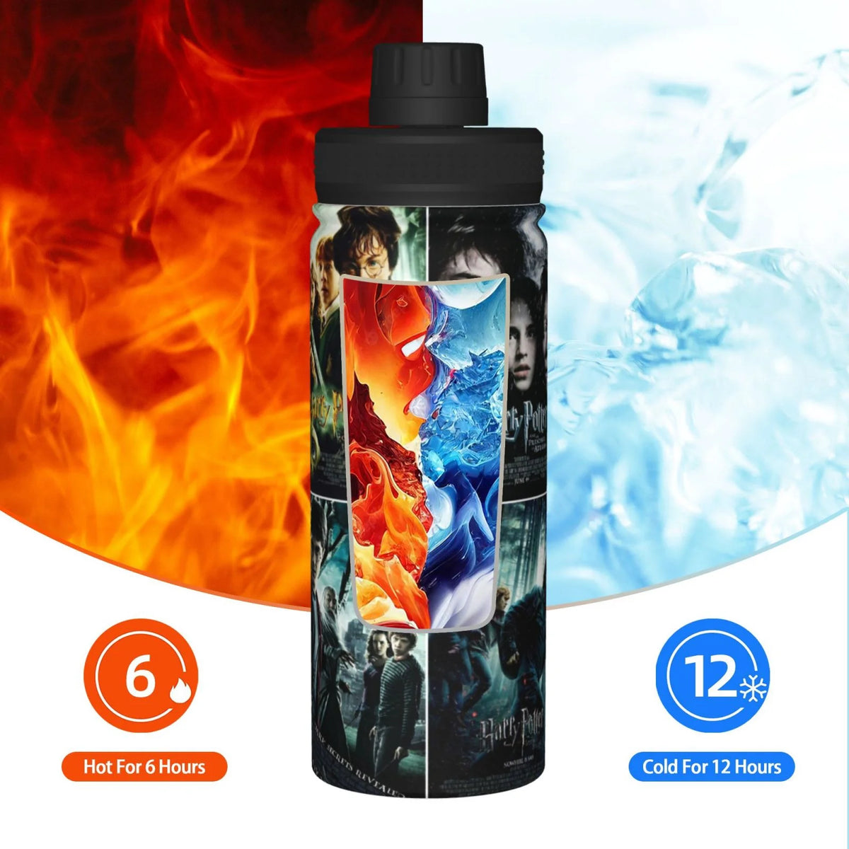 Insulated Stainless Steel Water Bottle 18OZ R848801