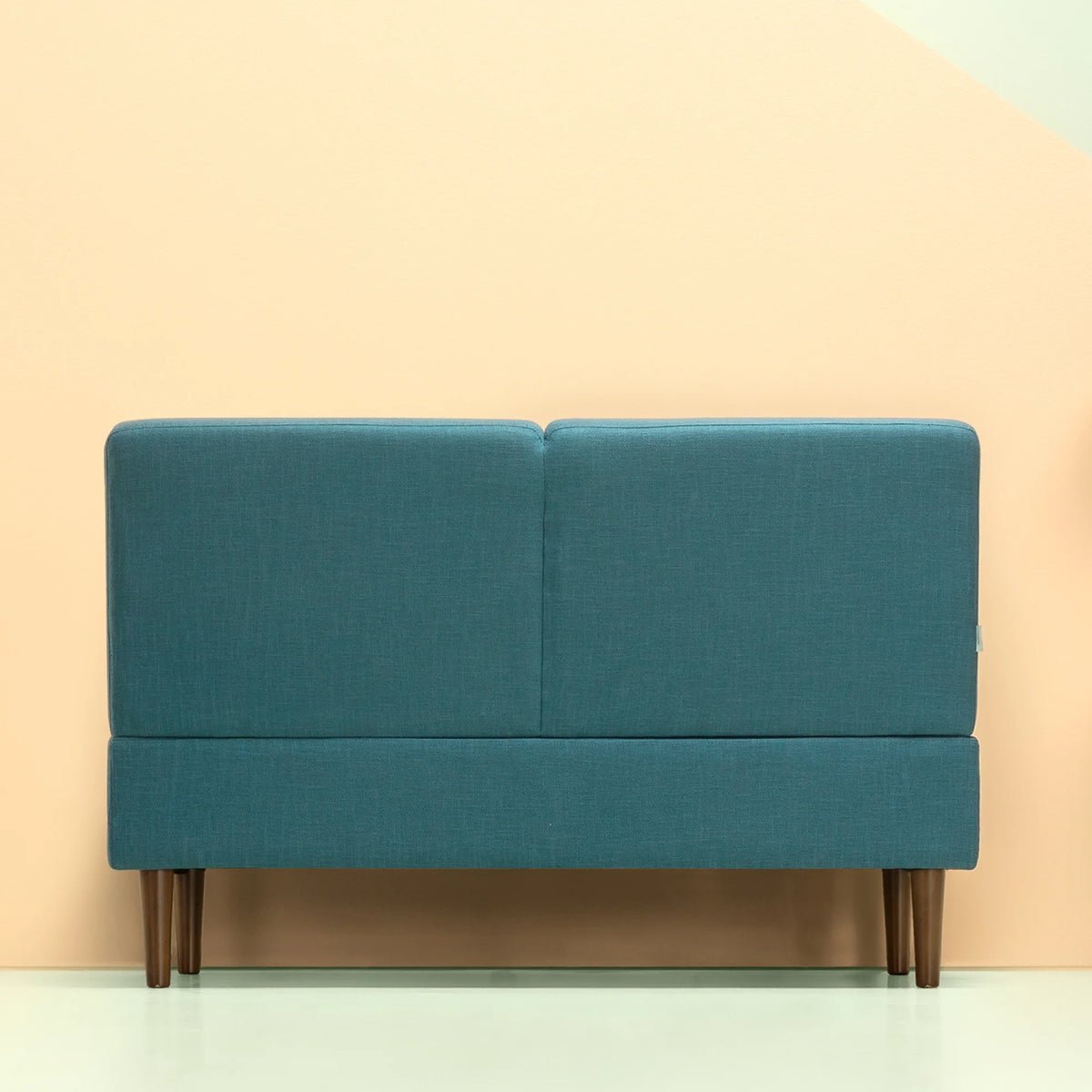 Turquoise Armless 2-Seater Loveseat P30307