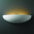 1-Light Half Moon Carrara Marble M68064