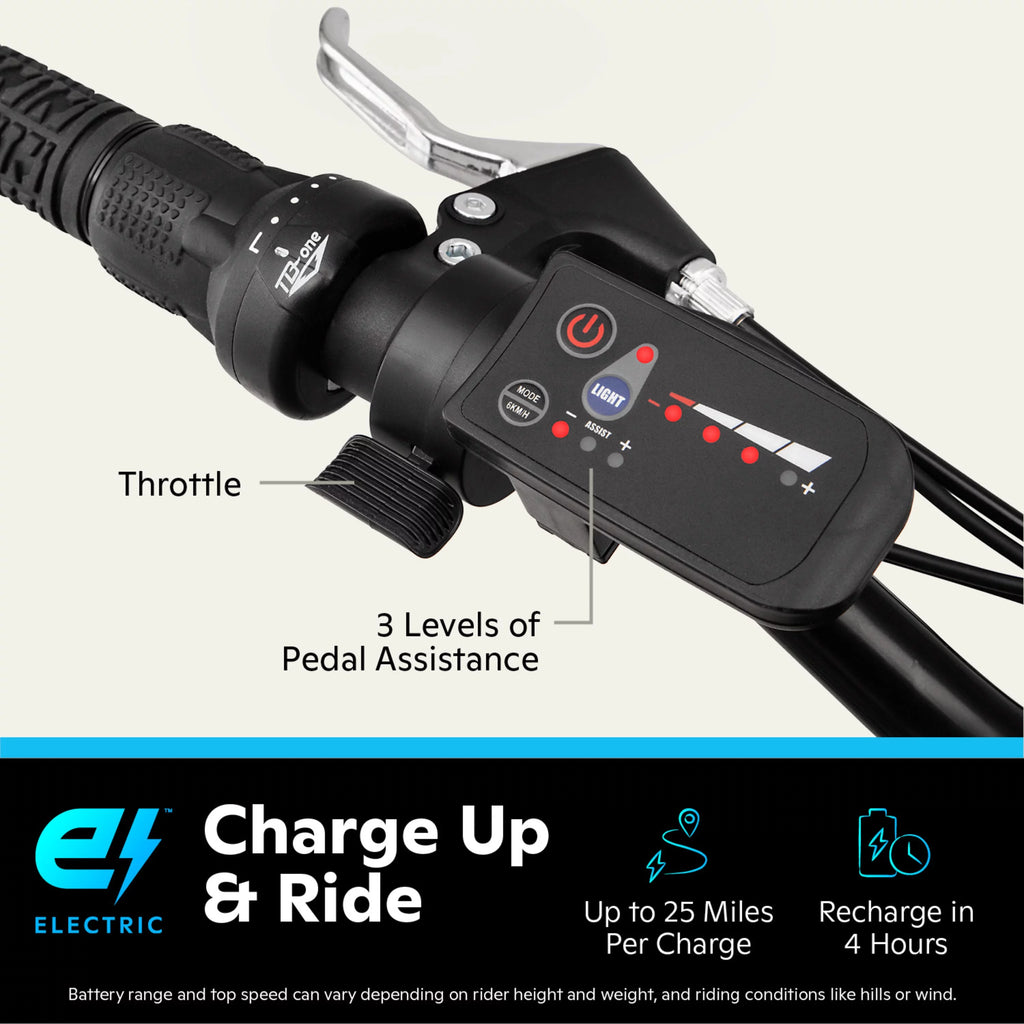 Wine 26-in. Electric Mountain Bike P97519