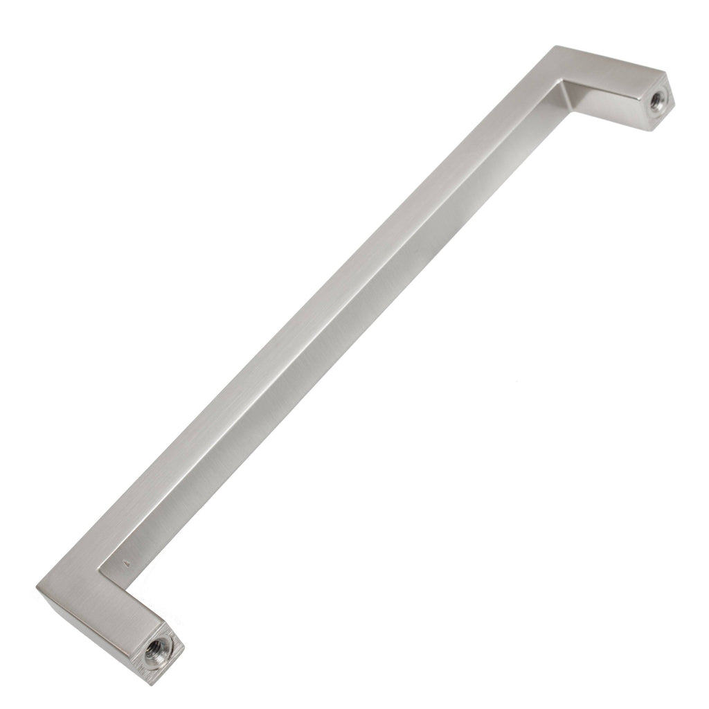 6.25-Inch Solid Square Cabinet Bar Pull Handle Satin Nickel - Pack of 25 A2221