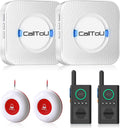 Wireless Call Button Alert System with 2 Way Radio W675021