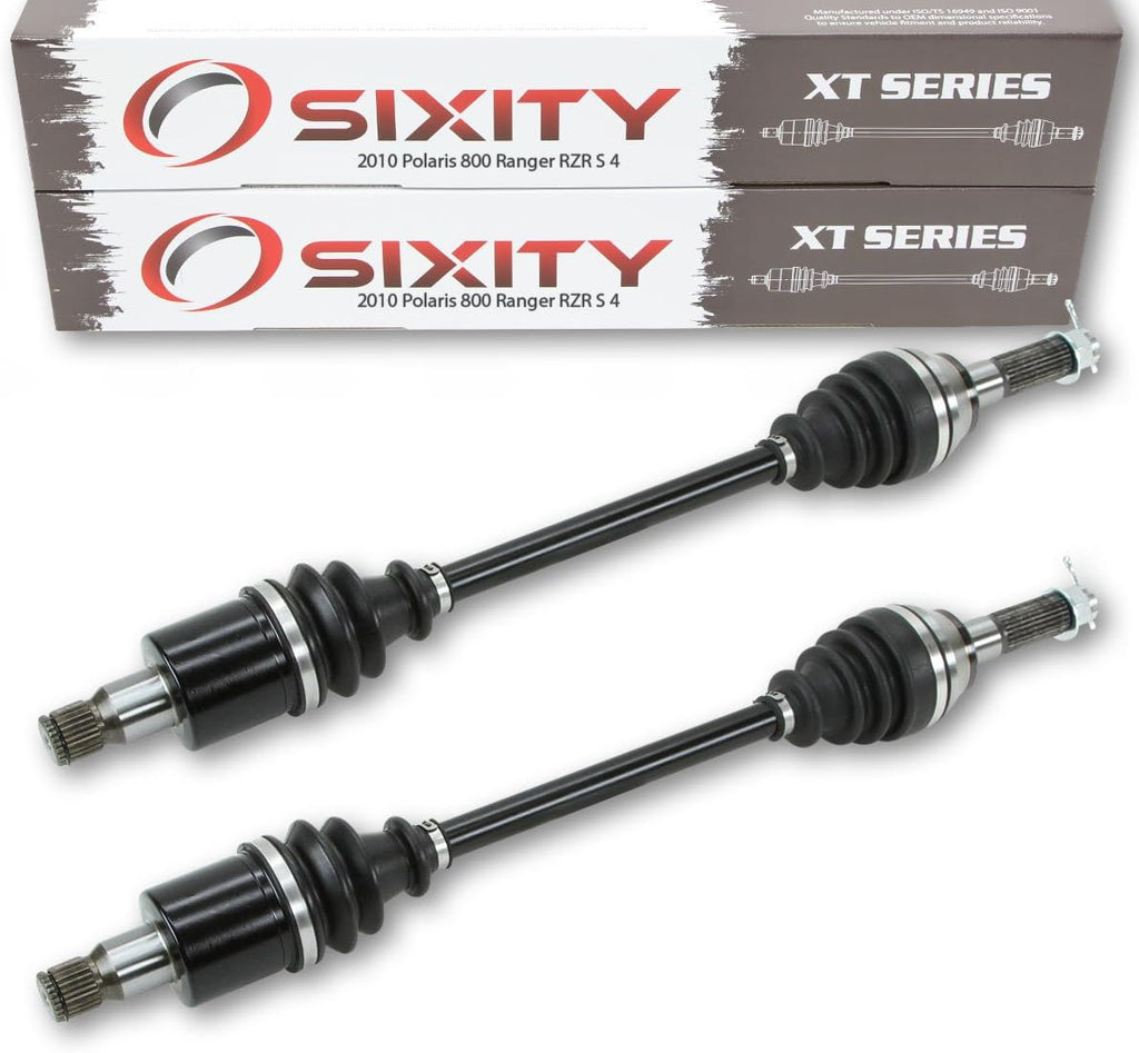 Rear Left Right Axles XT Pair for Polaris 800 Ranger RZR S 4 4X4 X153849
