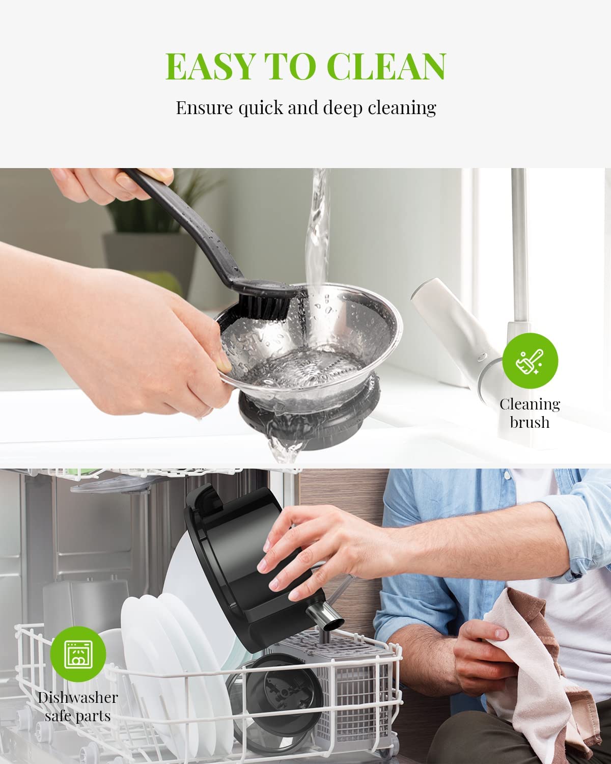 1000W Centrifugal Juicer, Silver Z47080