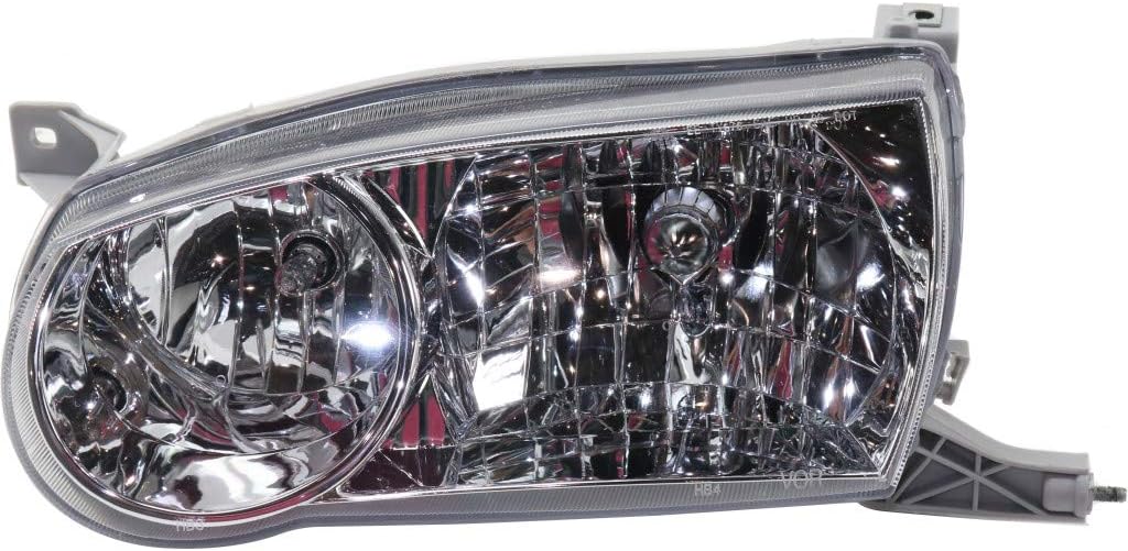 Passenger Side Headlight for Toyota Corolla 2001 2002 Pack of 2 G7508