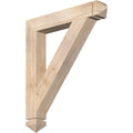 Traditional Arts & Crafts Smooth Bracket, Douglas Fir U364