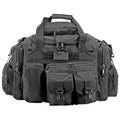 Black Tactical Multi-Pocket Duffel U1363