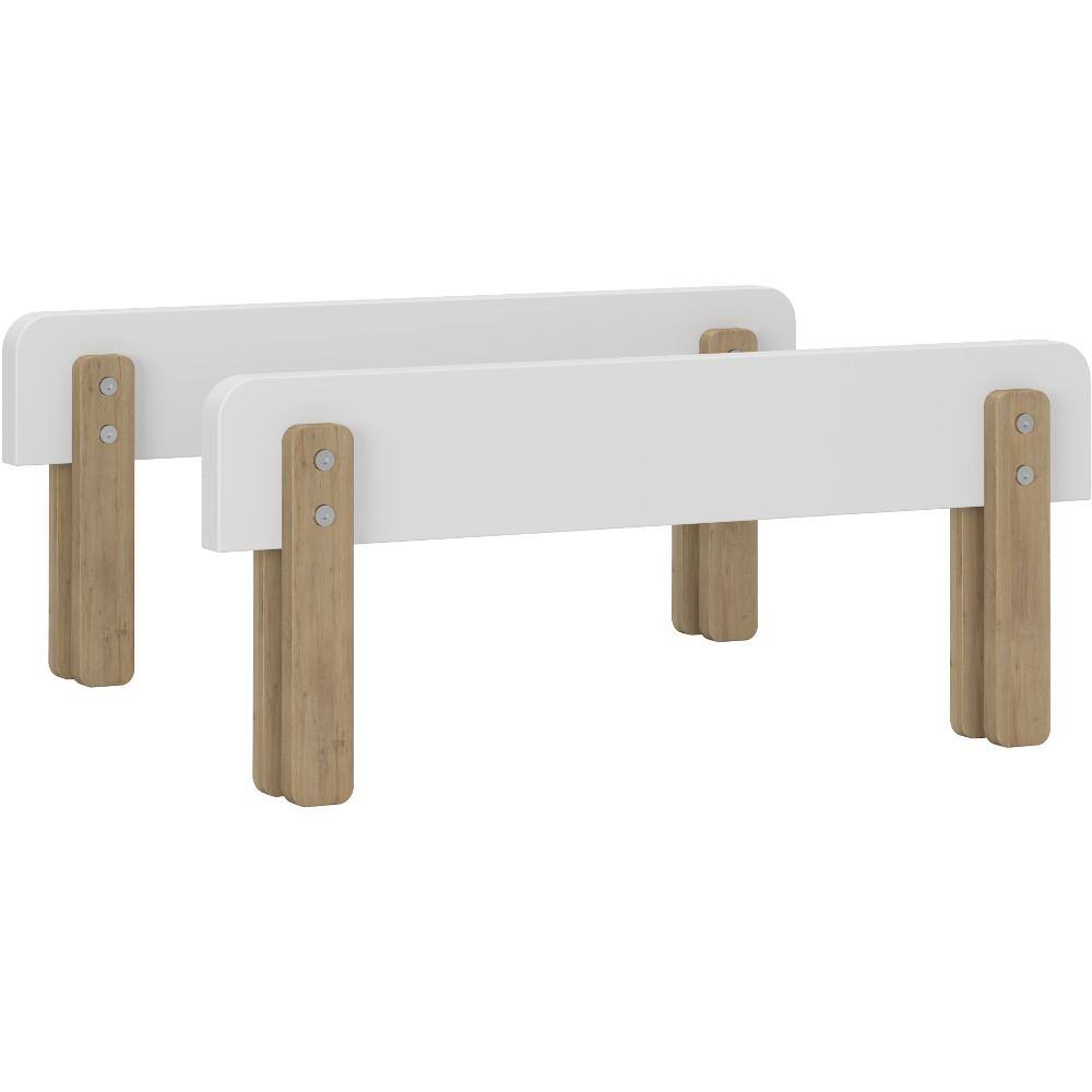 White/Natural Toddler Bed P358192