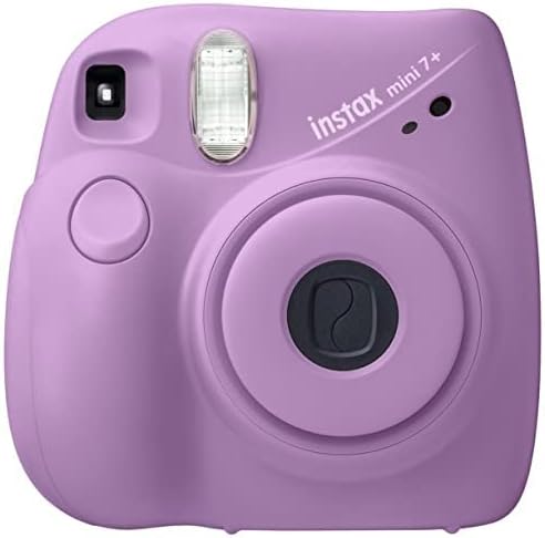 Instax Mini 7+ Camera Purple with 1 Single Pack Film U13675