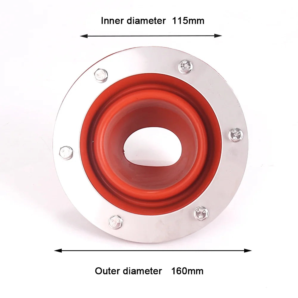Jack Kit for Tent Flexible Roof Silicone Metal Roofing Tube Flashing High Resistance Scalding Device for Chimney E398793
