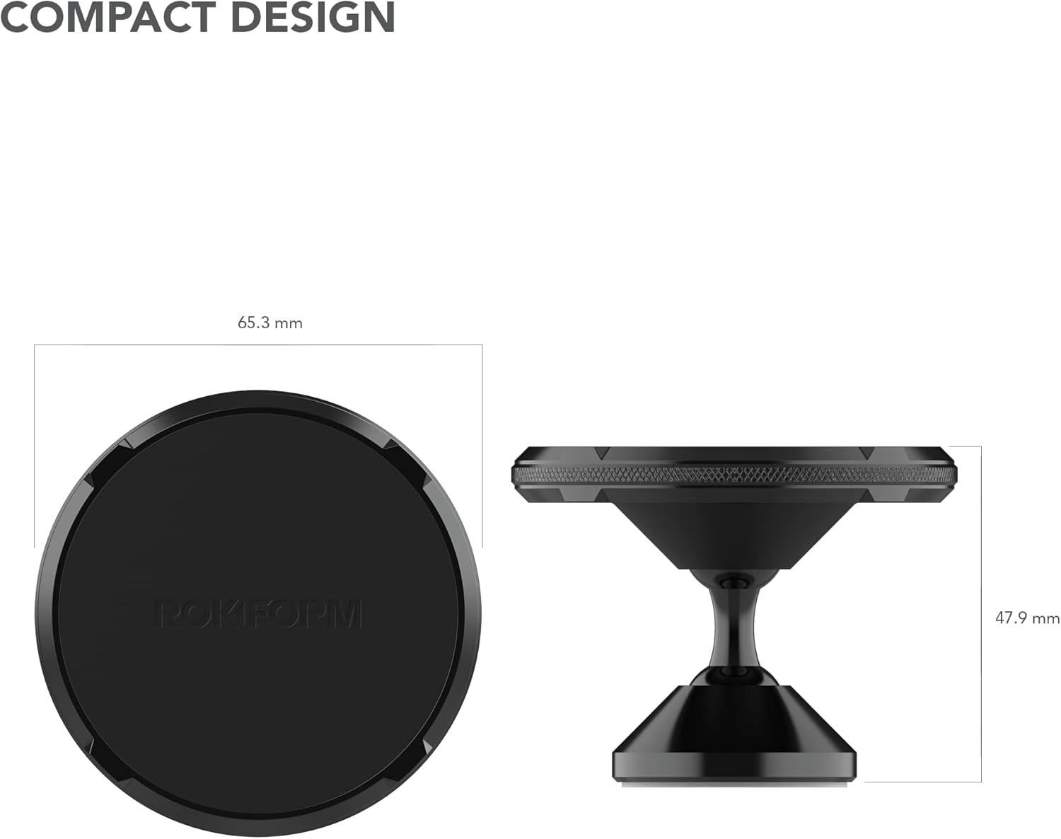 Adjustable Dual Magnet Car Mount with 3M VHB Tape W31279