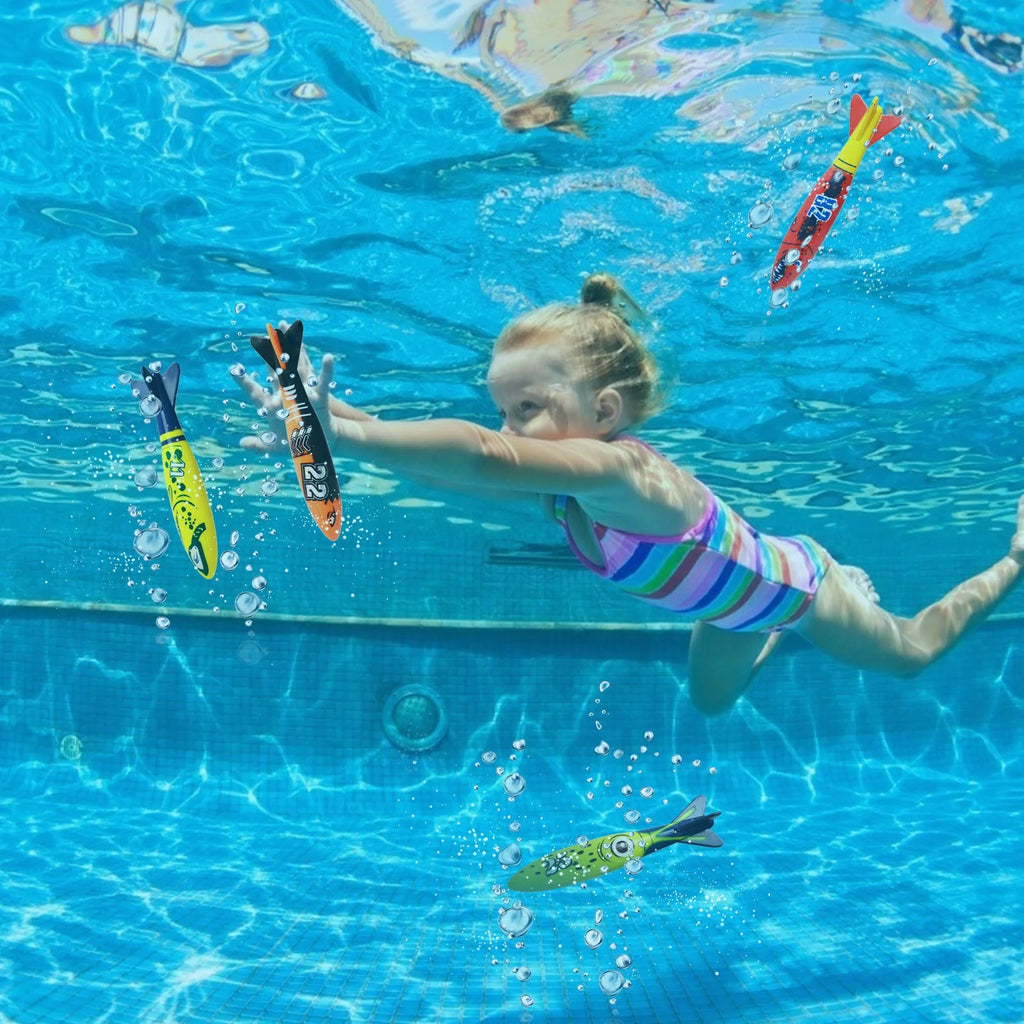 Colorful Diving Pool Sink Ring Toy N8618