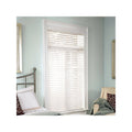 White 2x22 Faux Wood Cordless Blind J359808