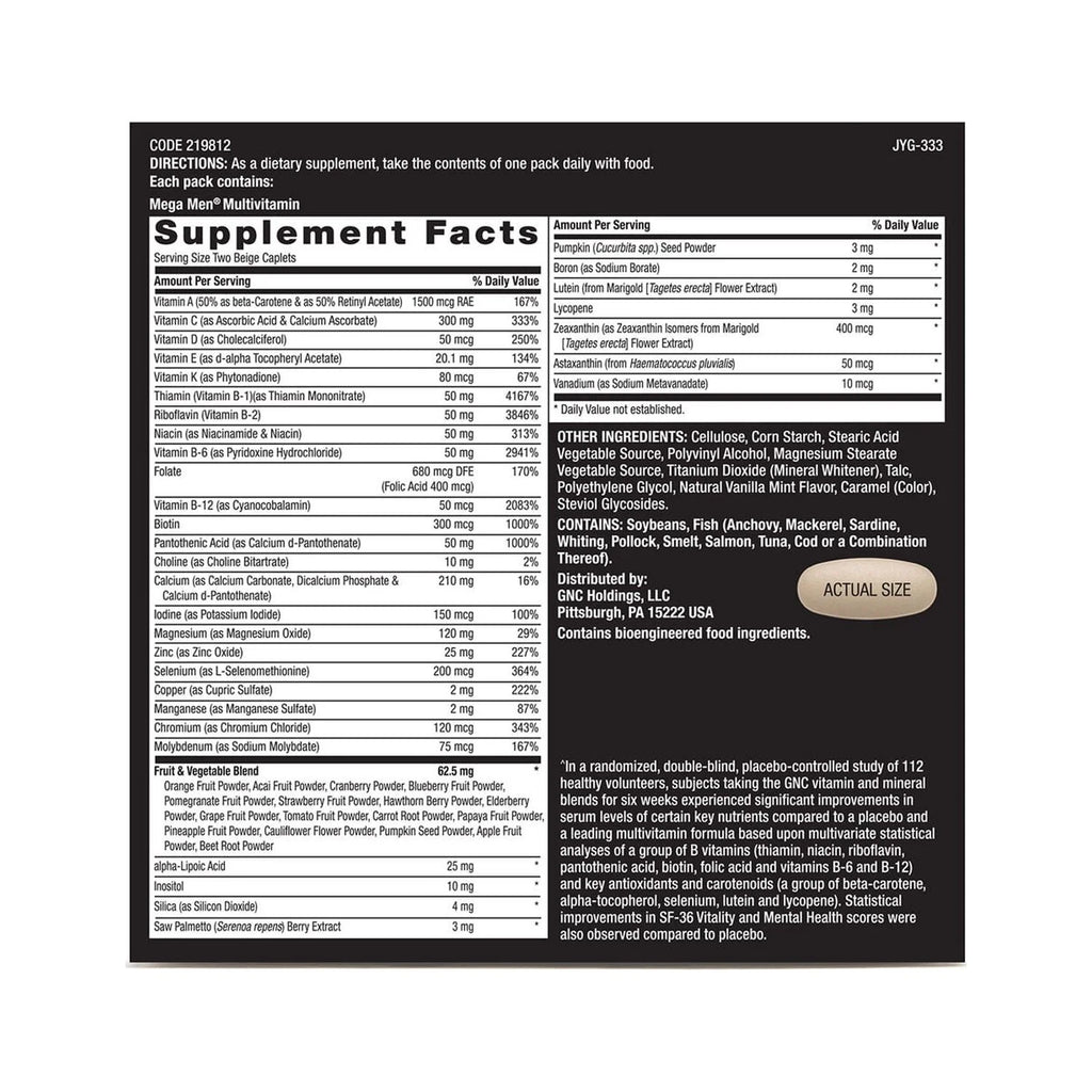 30 Vitapaks Vitality Program J111