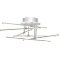 Polished Chrome Semi Flush Mount Light J205