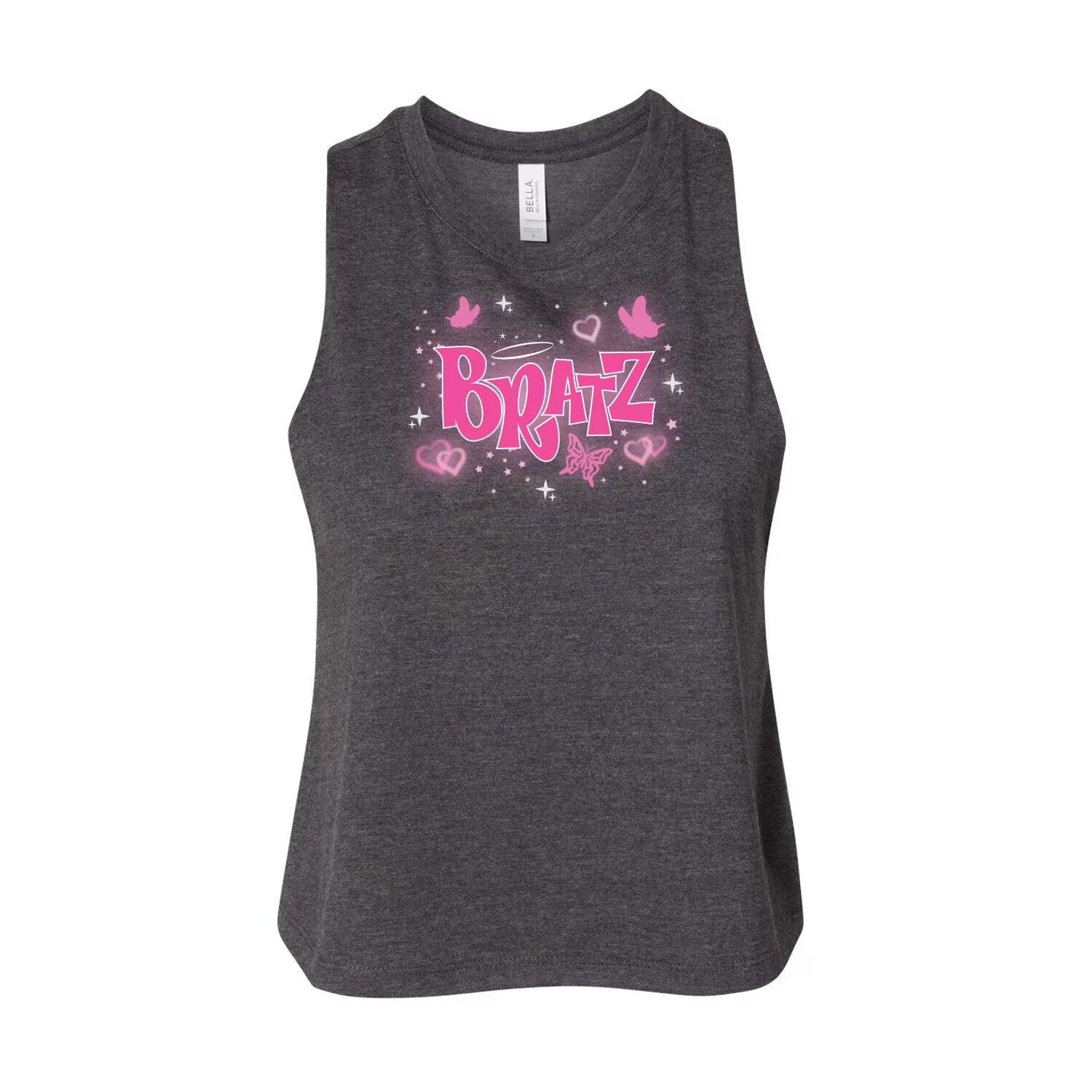 Cropped Racerback Tank Top U9812