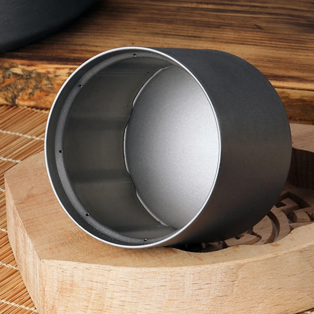 Titanium Liquid Spirit Stove with Cross Stand Rack Q4152