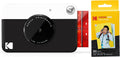 Pink Digital Instant Print Camera with 2ʺx3ʺ Premium Photo Paper 50 Sheets Pack of 2 K65450