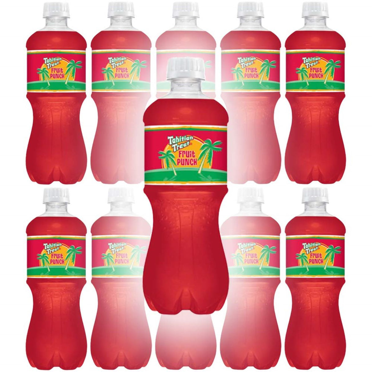 Tahitian Treat Fruit Punch Soda 20oz Bottles, Quantity of 24 X3246