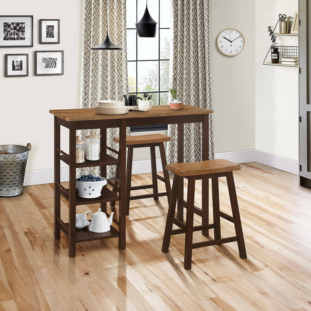 3 Piece Bar Height Table and Stools Q688997
