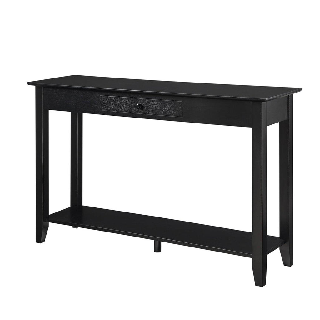 Cherry Single-Drawer Console Table M77211