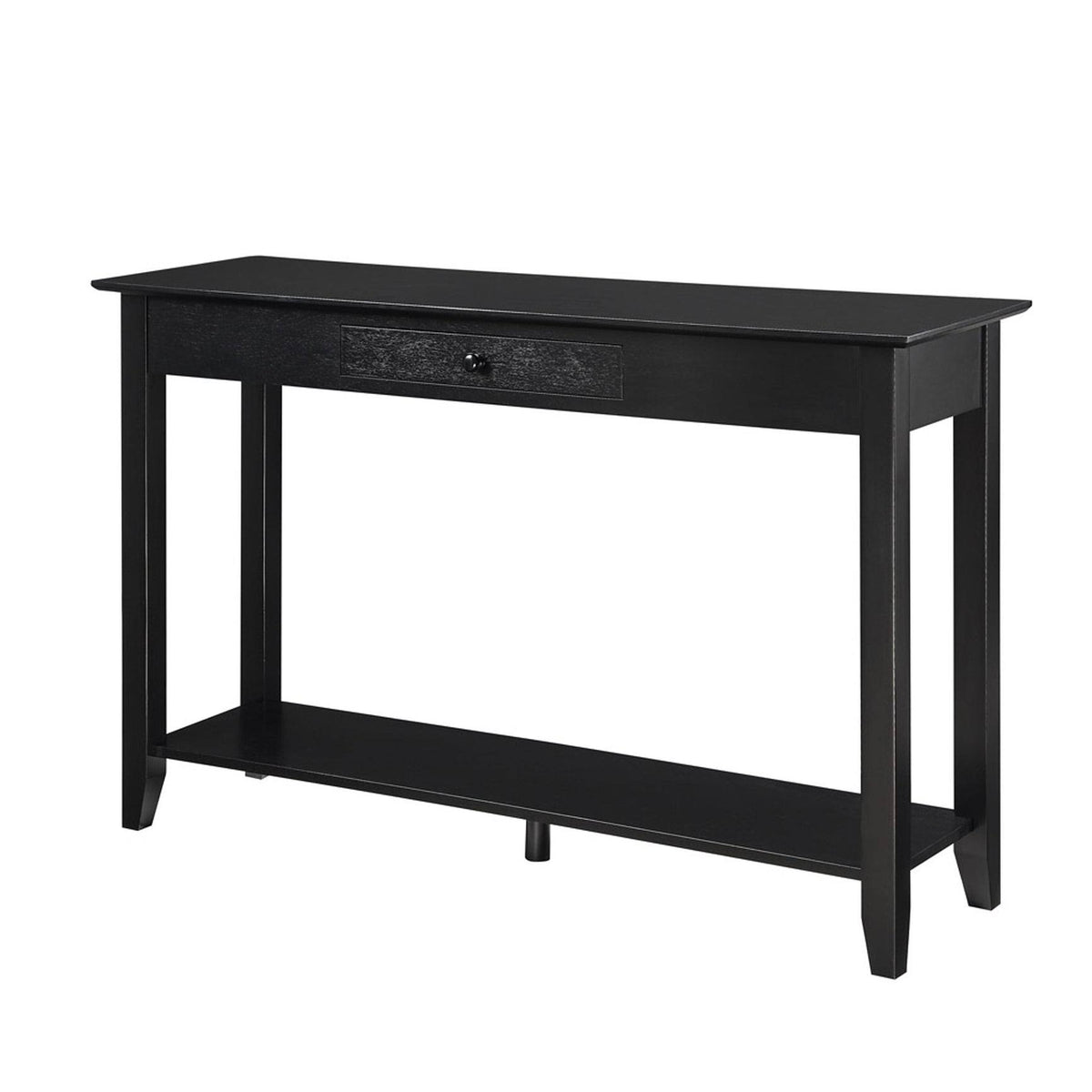 Cherry Single-Drawer Console Table M77211