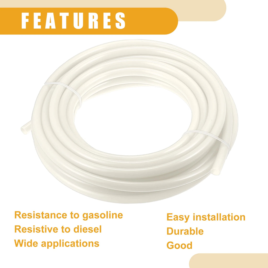 32.8ft 10mm ID Nylon Fuel Line Hose D5280