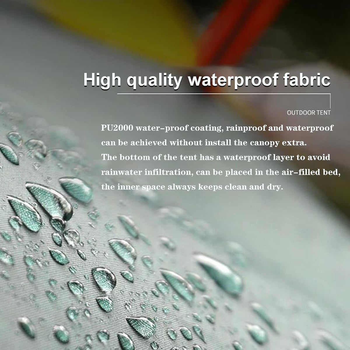 Waterproof Double-Layer Truck Bed Tent for 2 Persons T17383