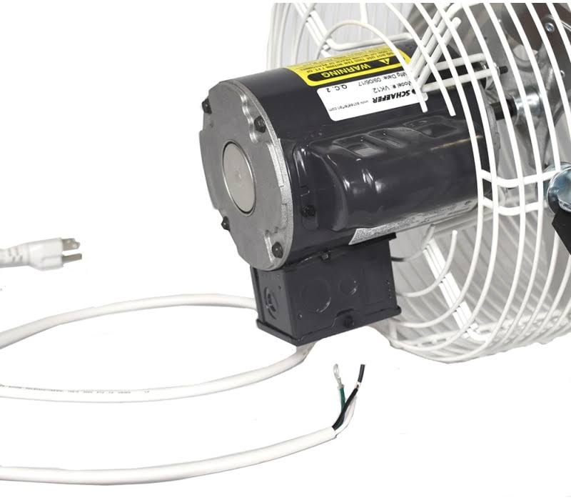 Black 12x22 Deep Guard Circulation Fan K27574