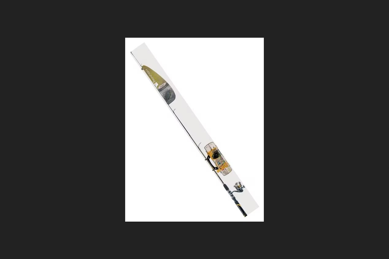 5' Panfish Spinning Fishing Rod & Reel Combo with Tackle Kit A495