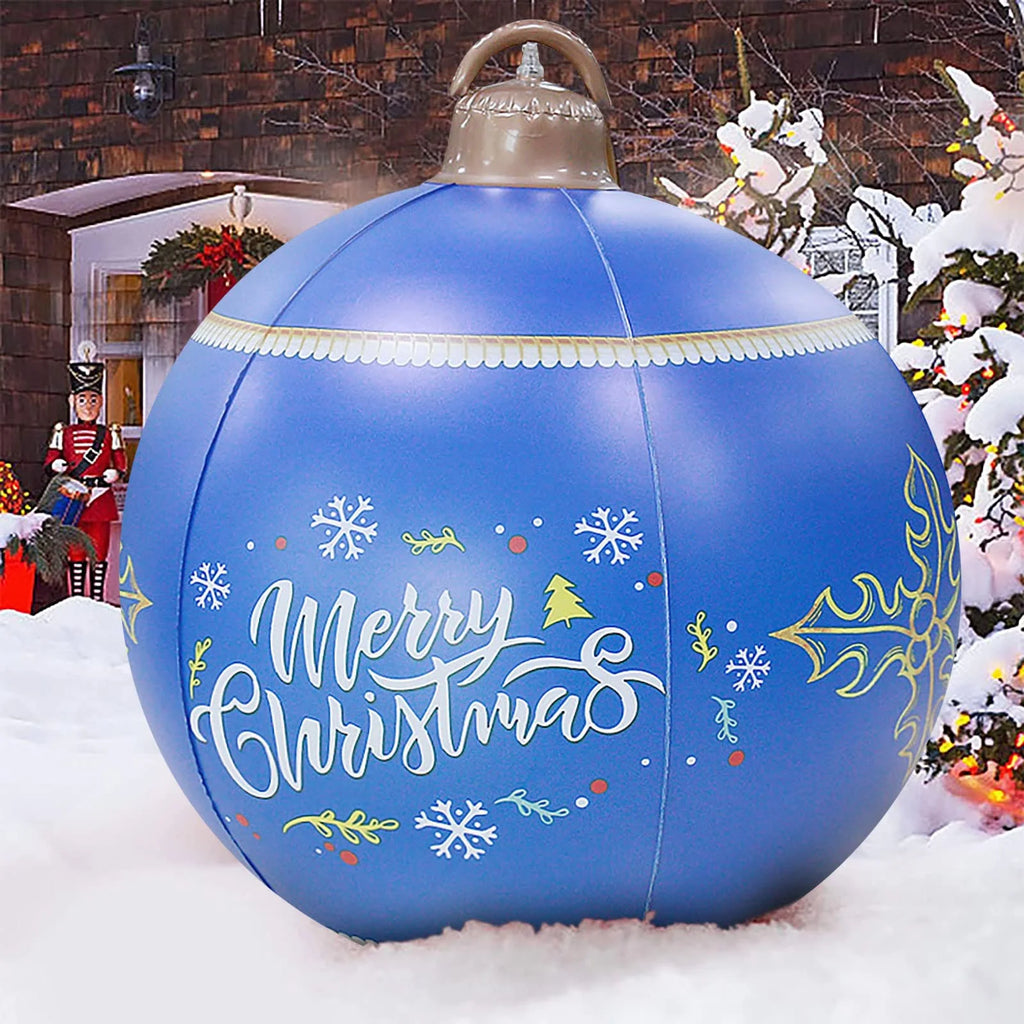 Christmas Inflatable Ball PVC Christmas Party Toy Q897257