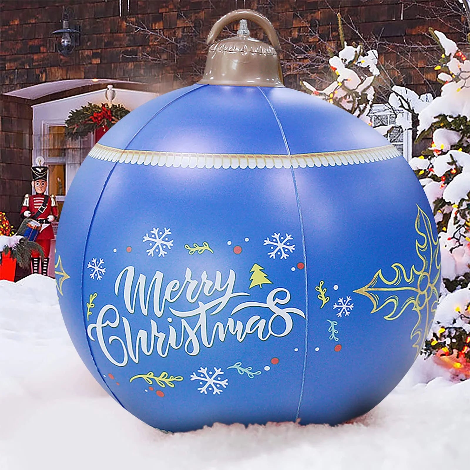 Christmas Inflatable Ball PVC Christmas Party Toy Q897257