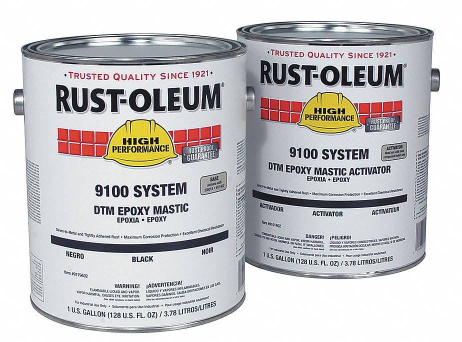 Safety Yellow Epoxy Activator/Finish Kit E117