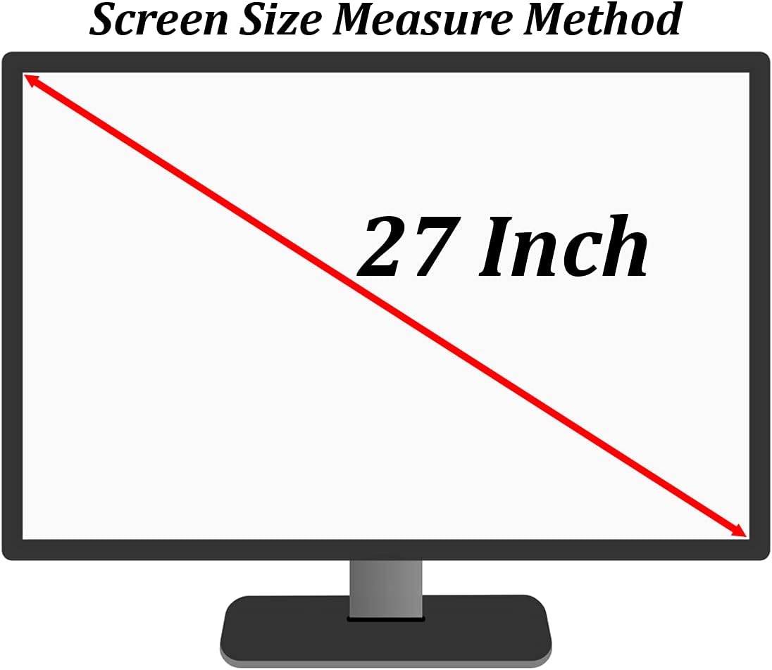 Black 27 Inch 2K QHD Gaming Monitor J955365
